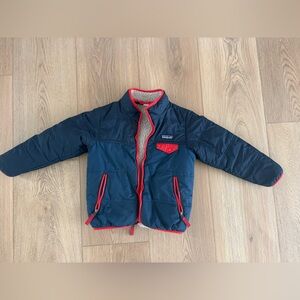 Patagonia reversible toddler jacket